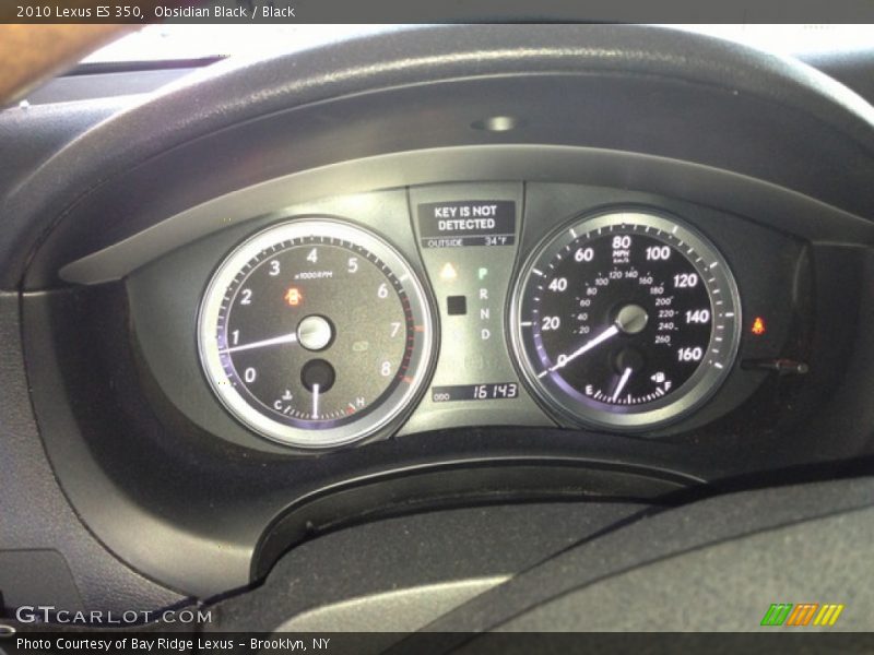 Obsidian Black / Black 2010 Lexus ES 350