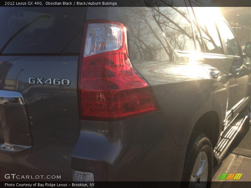 Obsidian Black / Black/Auburn Bubinga 2012 Lexus GX 460