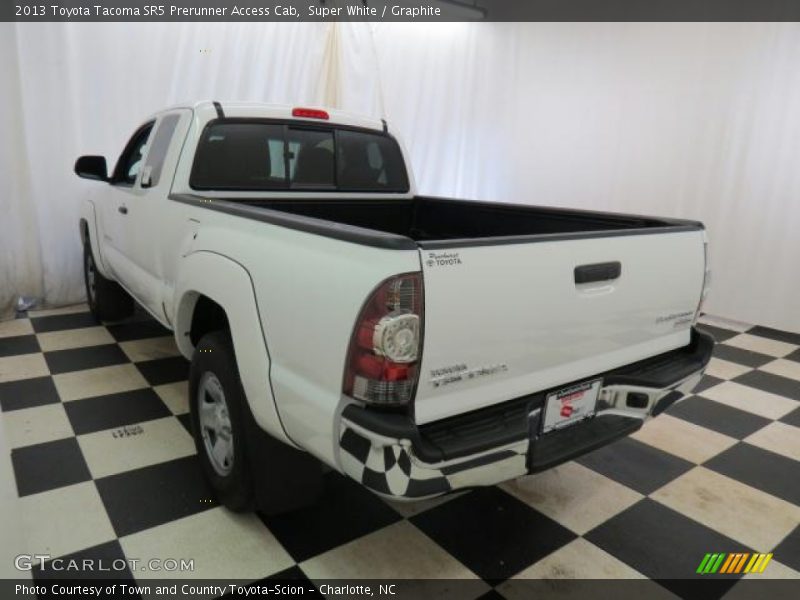 Super White / Graphite 2013 Toyota Tacoma SR5 Prerunner Access Cab