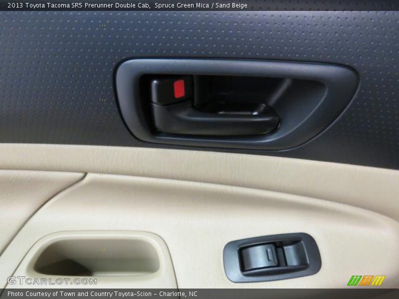 Spruce Green Mica / Sand Beige 2013 Toyota Tacoma SR5 Prerunner Double Cab