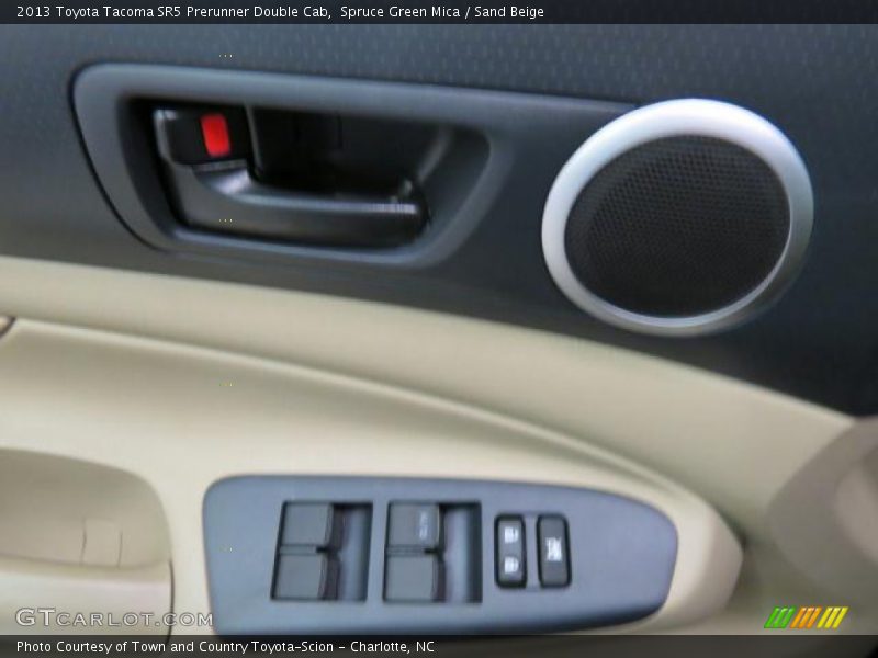 Spruce Green Mica / Sand Beige 2013 Toyota Tacoma SR5 Prerunner Double Cab