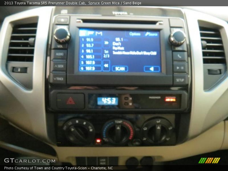 Spruce Green Mica / Sand Beige 2013 Toyota Tacoma SR5 Prerunner Double Cab