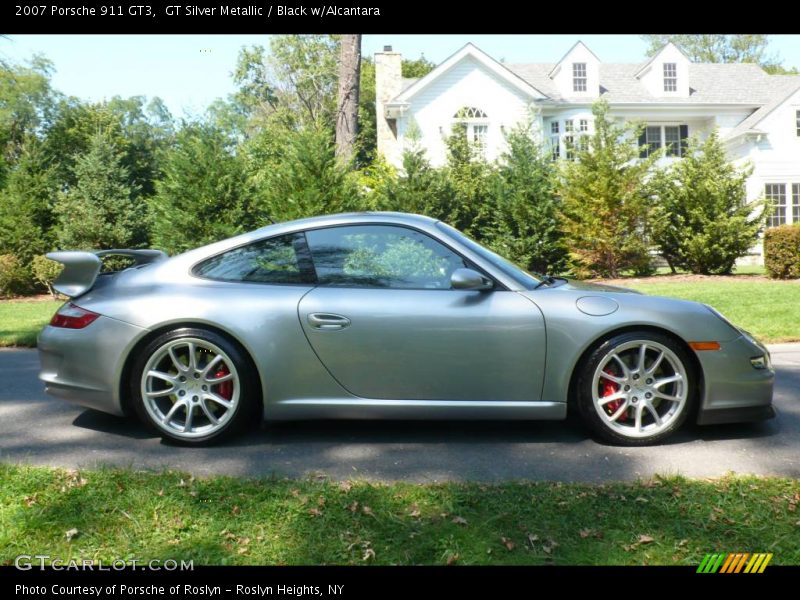 GT Silver Metallic / Black w/Alcantara 2007 Porsche 911 GT3