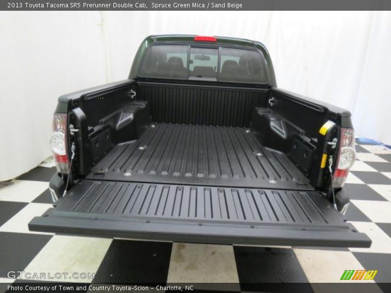 Spruce Green Mica / Sand Beige 2013 Toyota Tacoma SR5 Prerunner Double Cab