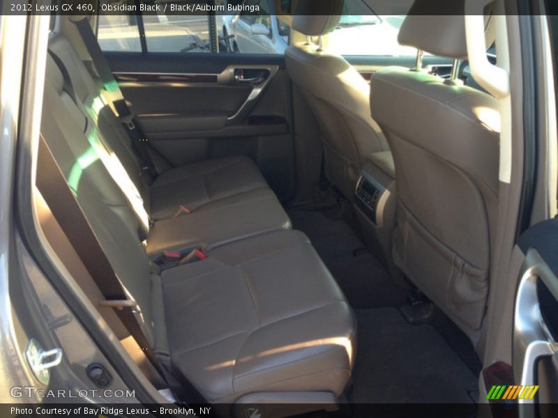Obsidian Black / Black/Auburn Bubinga 2012 Lexus GX 460