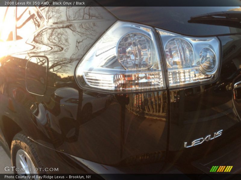 Black Onyx / Black 2008 Lexus RX 350 AWD