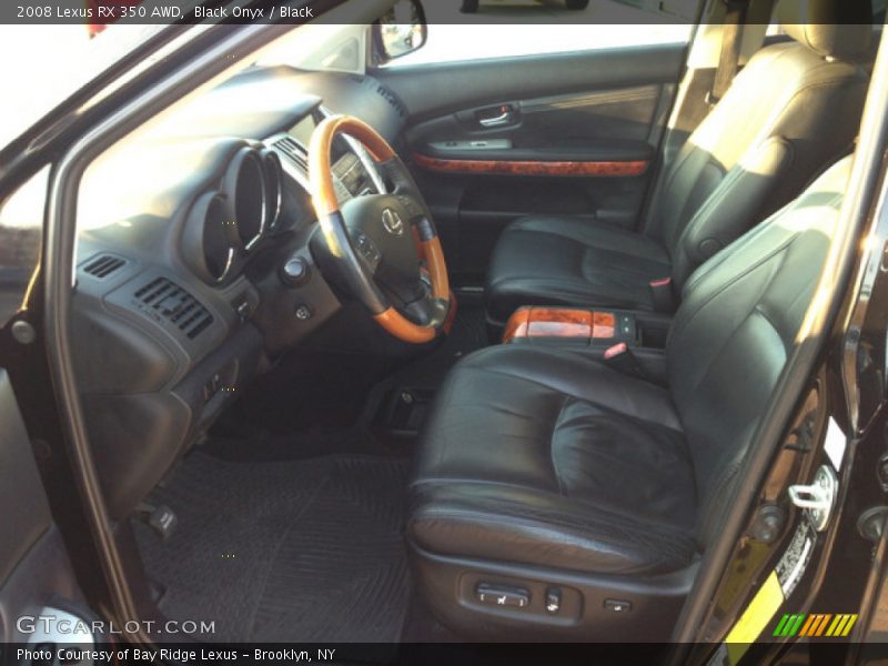 Black Onyx / Black 2008 Lexus RX 350 AWD