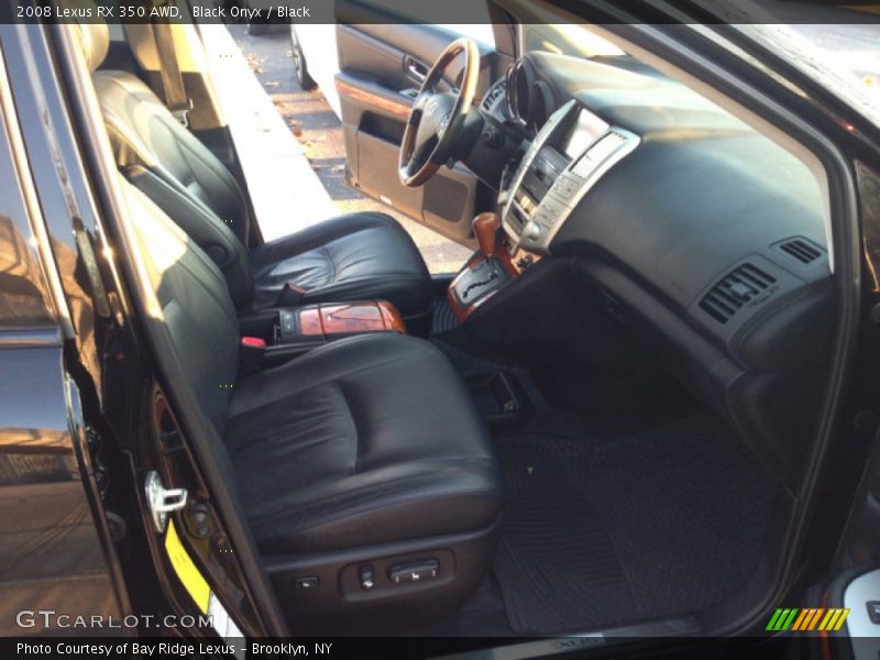 Black Onyx / Black 2008 Lexus RX 350 AWD