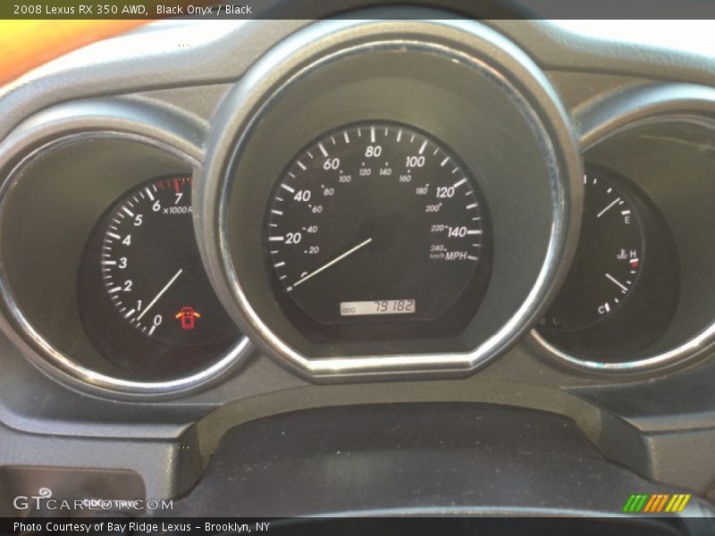 Black Onyx / Black 2008 Lexus RX 350 AWD