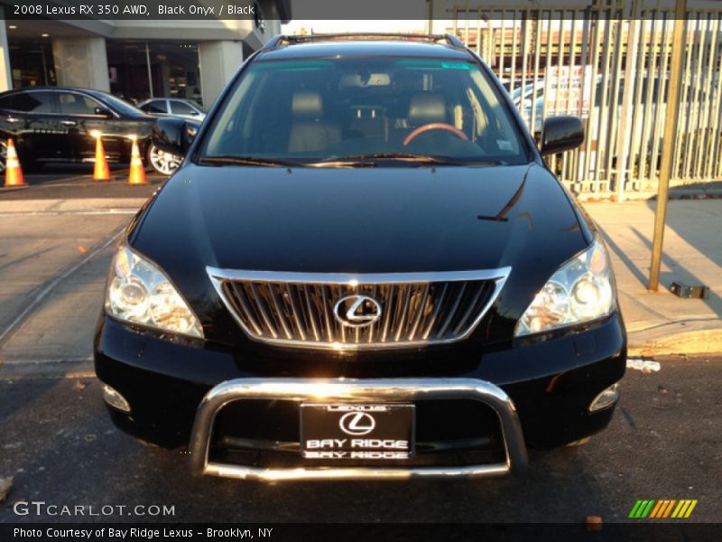 Black Onyx / Black 2008 Lexus RX 350 AWD