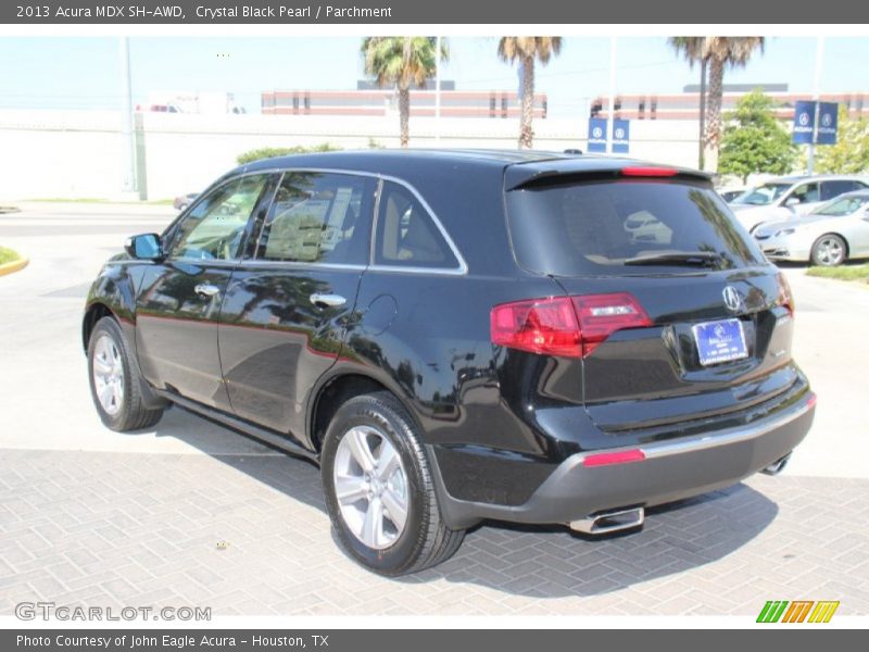 Crystal Black Pearl / Parchment 2013 Acura MDX SH-AWD