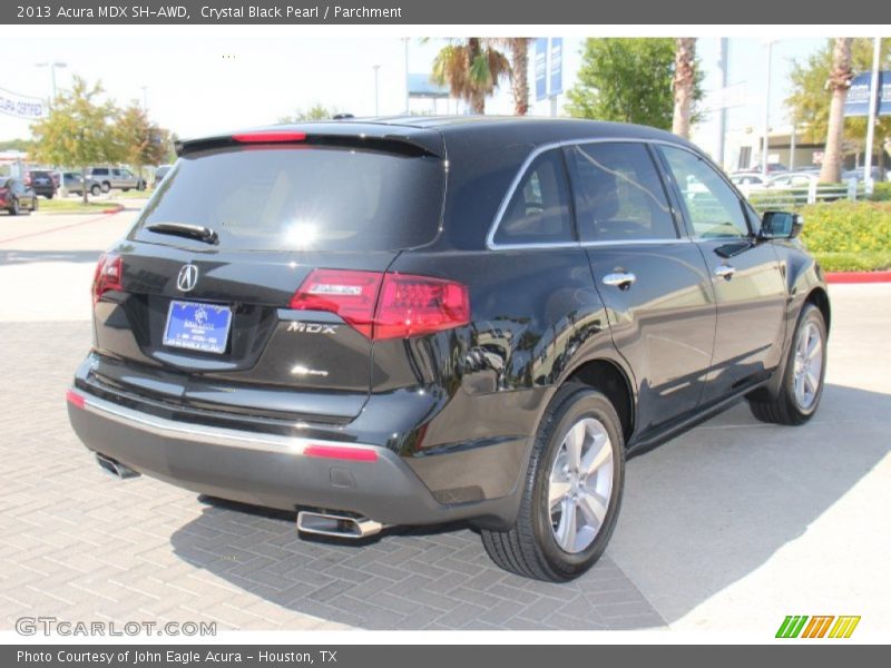 Crystal Black Pearl / Parchment 2013 Acura MDX SH-AWD