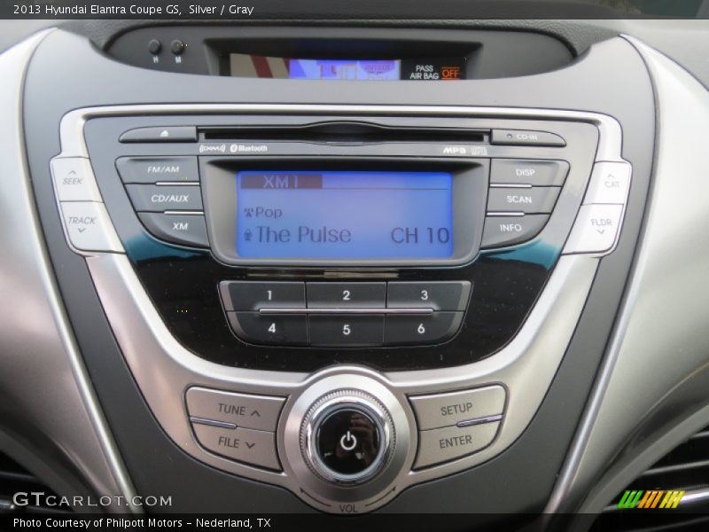 Silver / Gray 2013 Hyundai Elantra Coupe GS