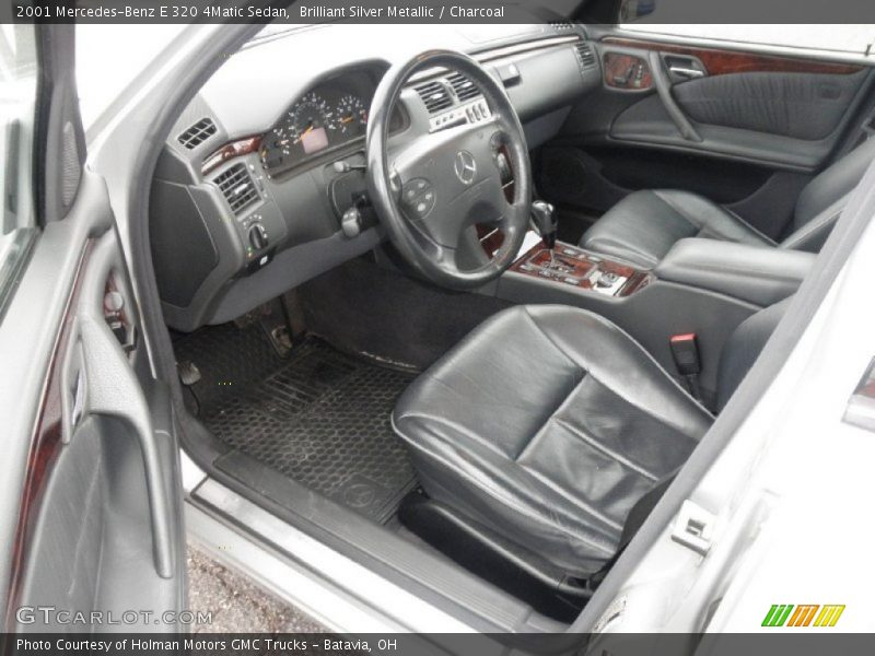 Charcoal Interior - 2001 E 320 4Matic Sedan 