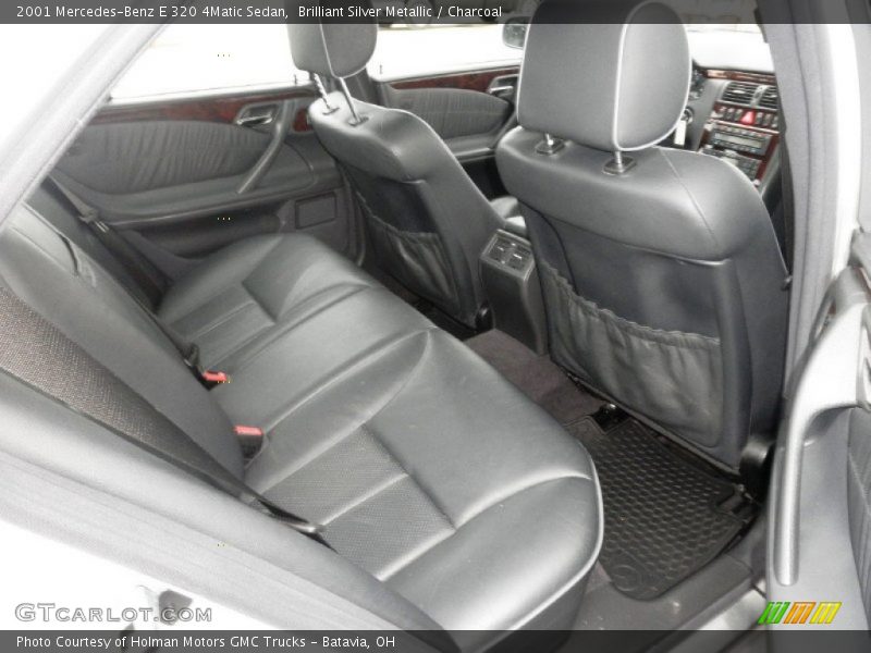 Brilliant Silver Metallic / Charcoal 2001 Mercedes-Benz E 320 4Matic Sedan
