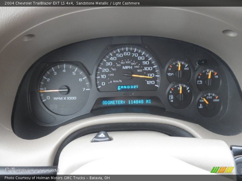  2004 TrailBlazer EXT LS 4x4 EXT LS 4x4 Gauges