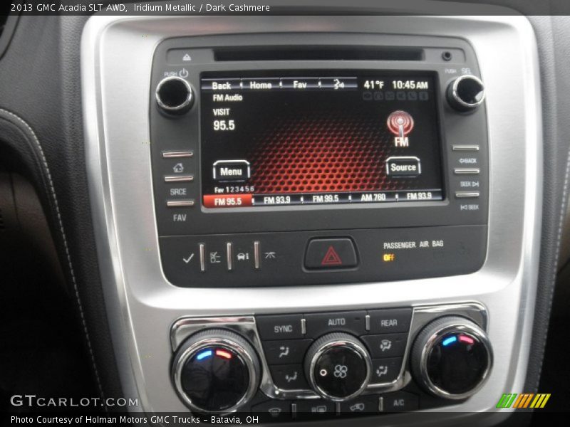 Audio System of 2013 Acadia SLT AWD