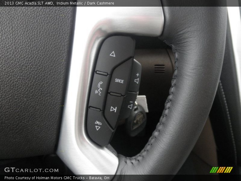Controls of 2013 Acadia SLT AWD