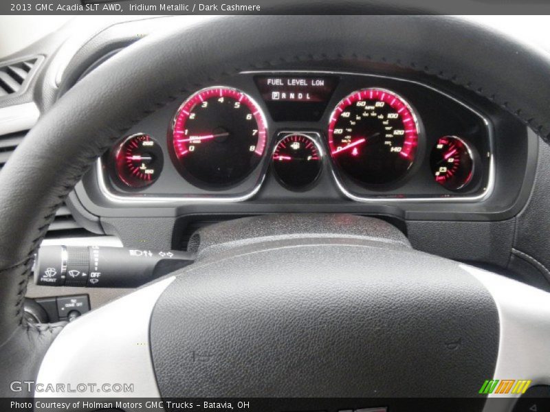 Iridium Metallic / Dark Cashmere 2013 GMC Acadia SLT AWD