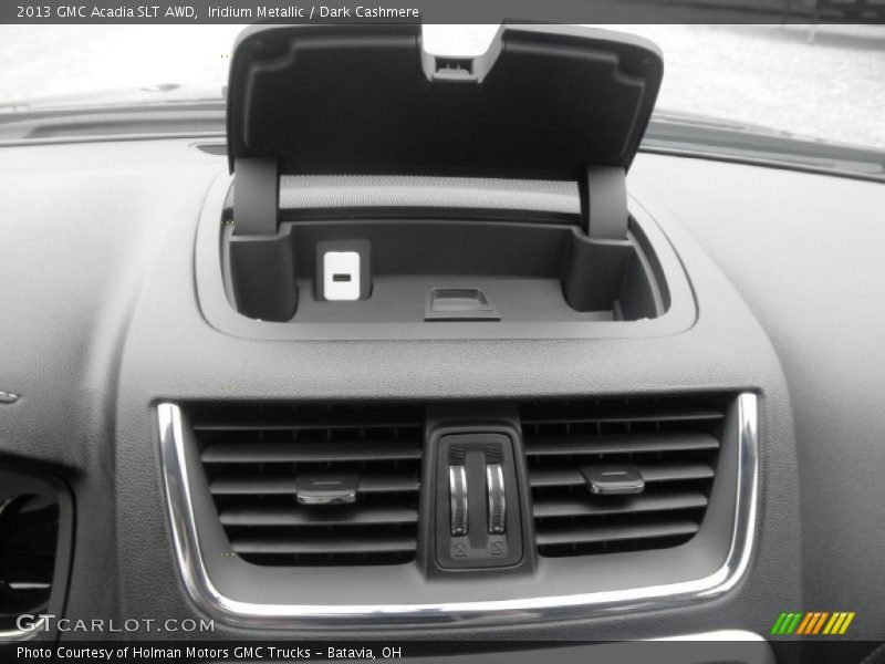 Iridium Metallic / Dark Cashmere 2013 GMC Acadia SLT AWD