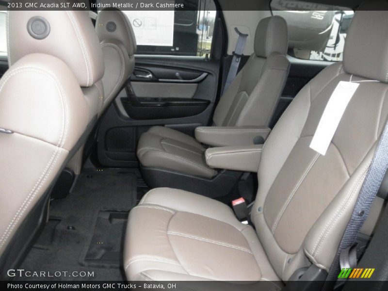 Rear Seat of 2013 Acadia SLT AWD