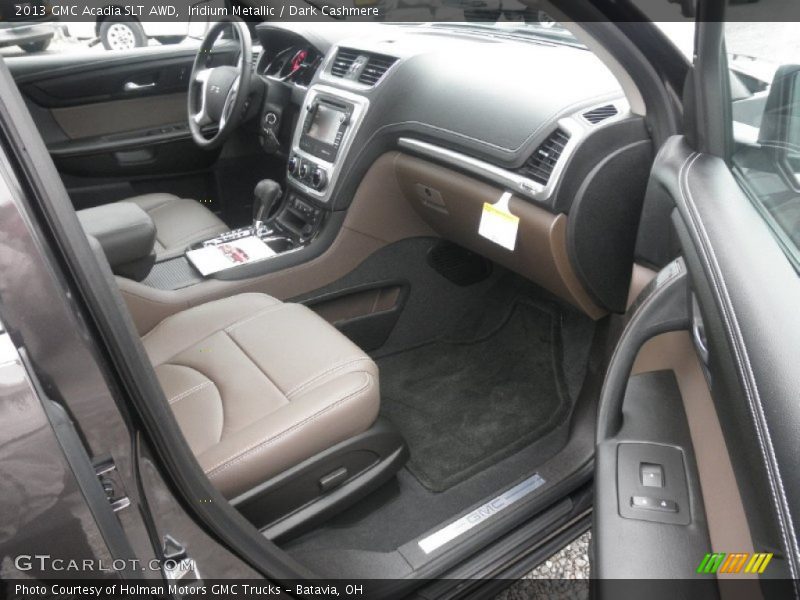  2013 Acadia SLT AWD Dark Cashmere Interior