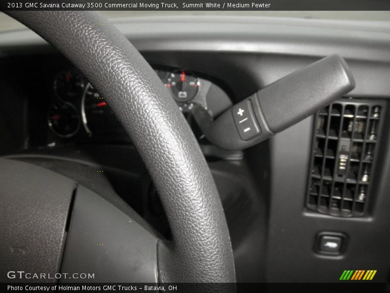 Summit White / Medium Pewter 2013 GMC Savana Cutaway 3500 Commercial Moving Truck