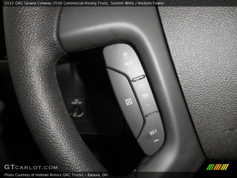 Summit White / Medium Pewter 2013 GMC Savana Cutaway 3500 Commercial Moving Truck