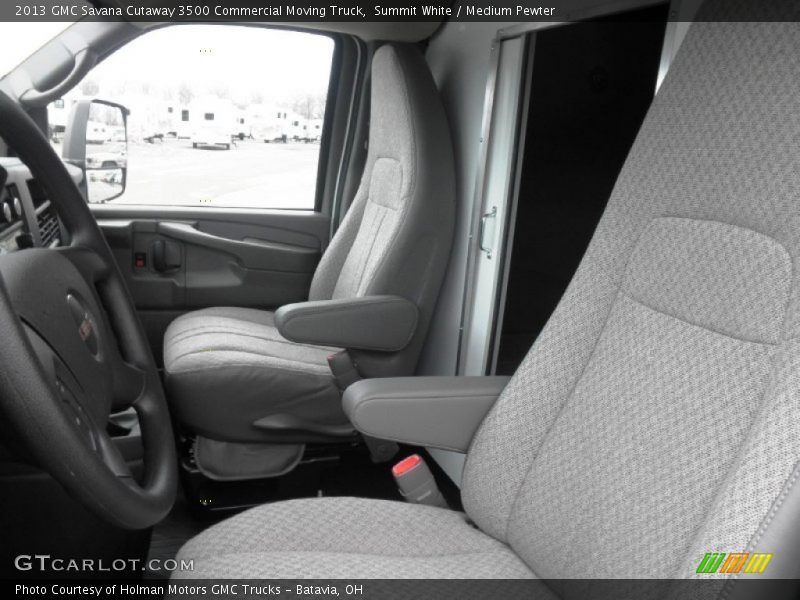 Summit White / Medium Pewter 2013 GMC Savana Cutaway 3500 Commercial Moving Truck