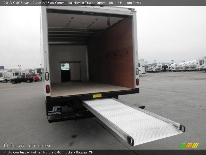 Summit White / Medium Pewter 2013 GMC Savana Cutaway 3500 Commercial Moving Truck