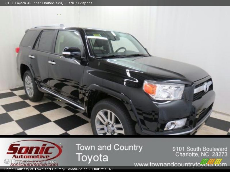 Black / Graphite 2013 Toyota 4Runner Limited 4x4