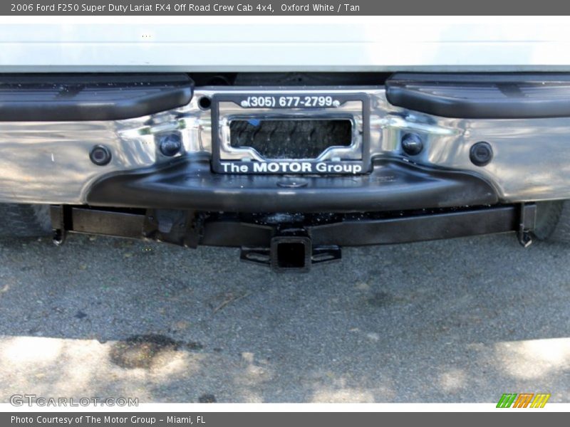 Oxford White / Tan 2006 Ford F250 Super Duty Lariat FX4 Off Road Crew Cab 4x4