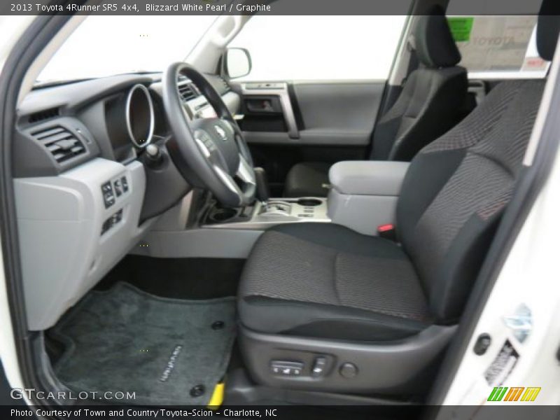 Blizzard White Pearl / Graphite 2013 Toyota 4Runner SR5 4x4