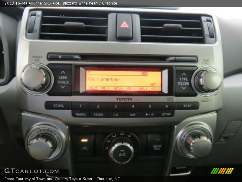 Blizzard White Pearl / Graphite 2013 Toyota 4Runner SR5 4x4