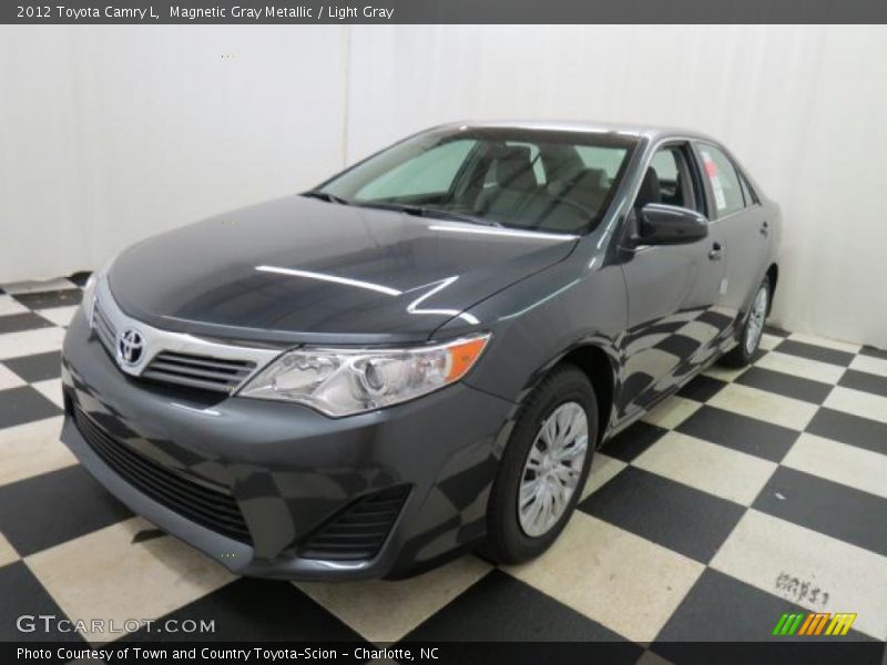 Magnetic Gray Metallic / Light Gray 2012 Toyota Camry L