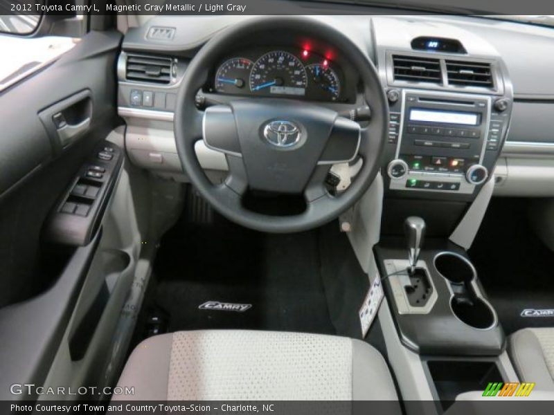 Magnetic Gray Metallic / Light Gray 2012 Toyota Camry L