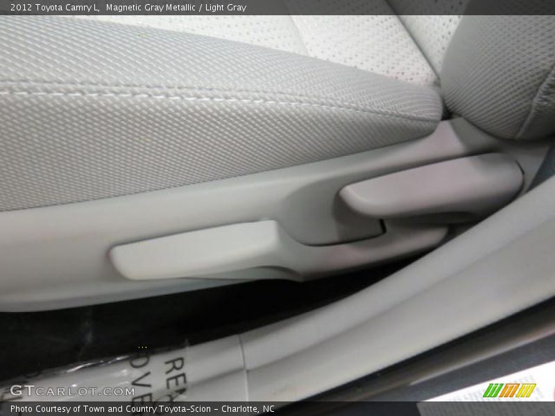 Magnetic Gray Metallic / Light Gray 2012 Toyota Camry L