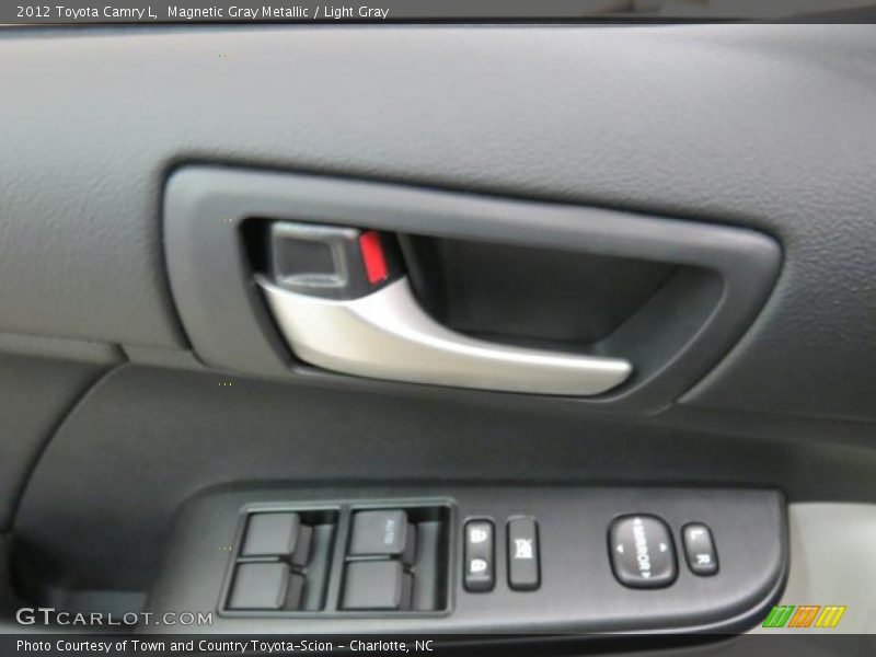 Magnetic Gray Metallic / Light Gray 2012 Toyota Camry L