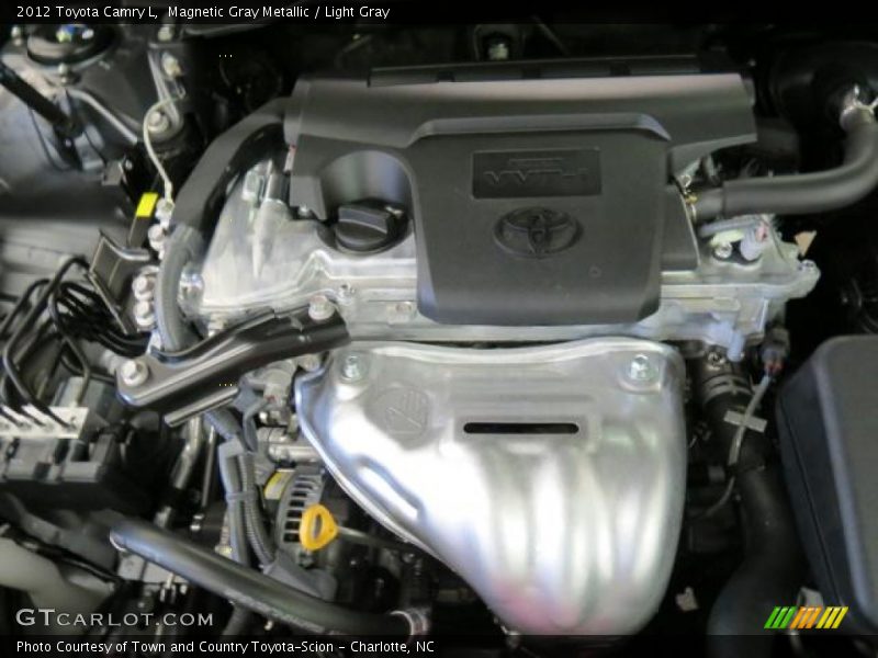 Magnetic Gray Metallic / Light Gray 2012 Toyota Camry L