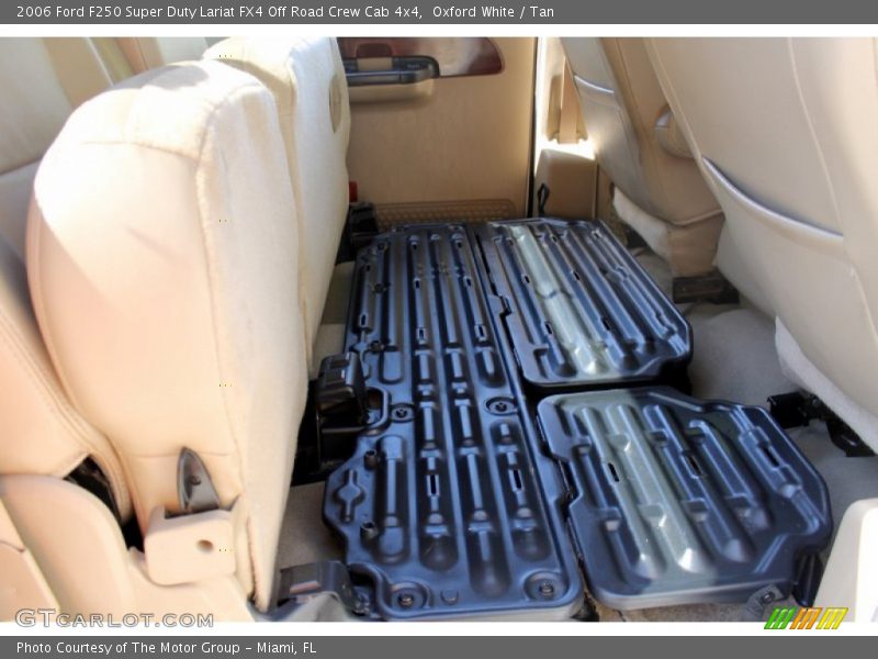 Oxford White / Tan 2006 Ford F250 Super Duty Lariat FX4 Off Road Crew Cab 4x4