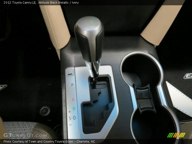 Attitude Black Metallic / Ivory 2012 Toyota Camry LE