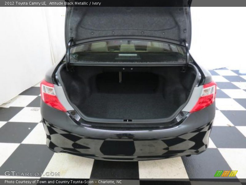 Attitude Black Metallic / Ivory 2012 Toyota Camry LE