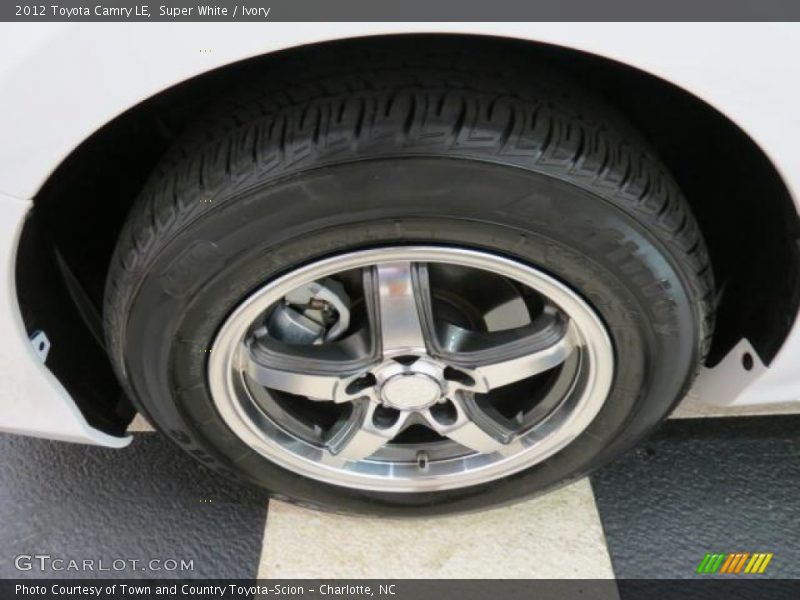 Super White / Ivory 2012 Toyota Camry LE