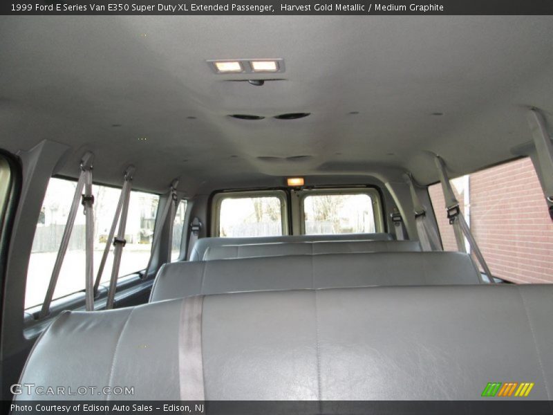 Harvest Gold Metallic / Medium Graphite 1999 Ford E Series Van E350 Super Duty XL Extended Passenger