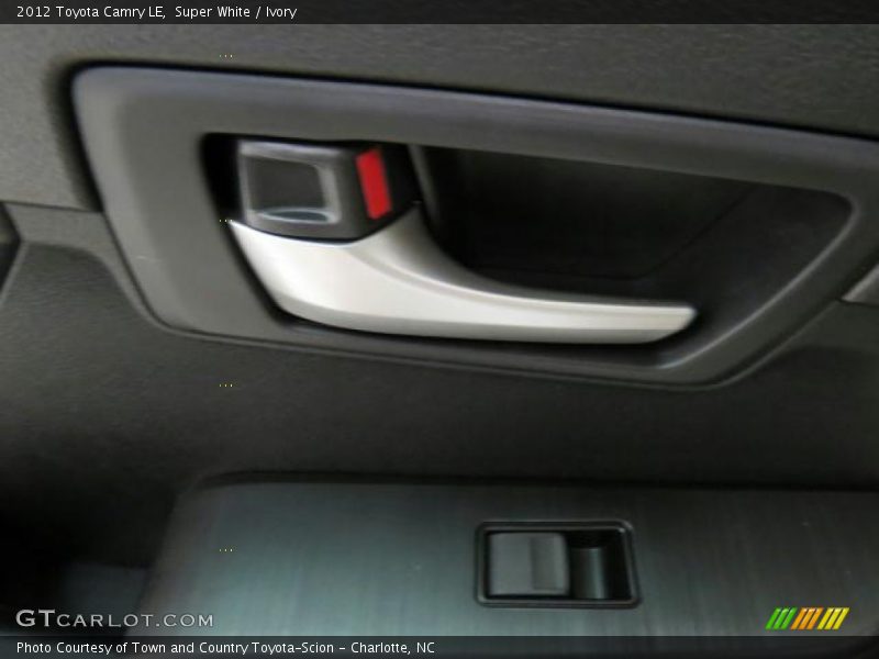 Super White / Ivory 2012 Toyota Camry LE