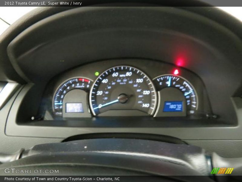 Super White / Ivory 2012 Toyota Camry LE