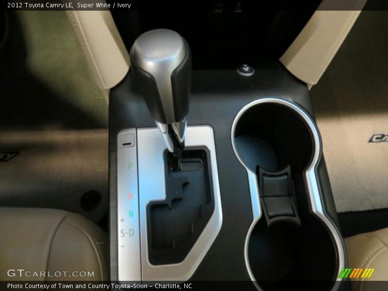 Super White / Ivory 2012 Toyota Camry LE
