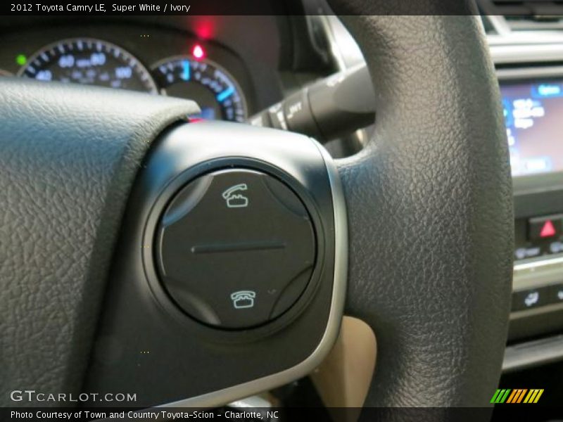 Super White / Ivory 2012 Toyota Camry LE