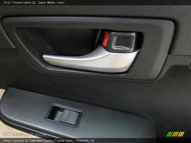 Super White / Ivory 2012 Toyota Camry LE