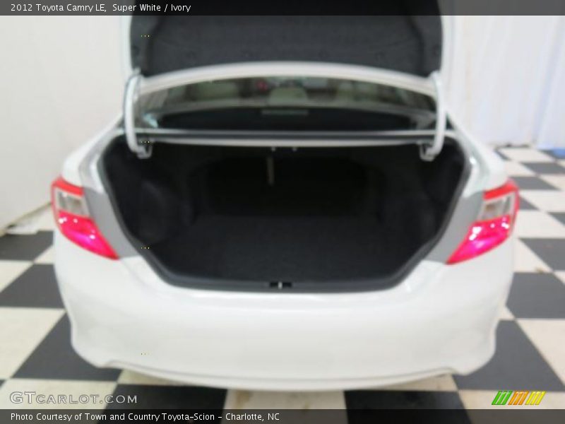 Super White / Ivory 2012 Toyota Camry LE